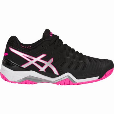 Női Asics Gel-Resolution 7 Teniszcipő AS3912456 Fekete/Titán